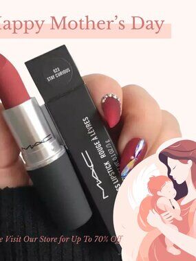 MAC Powder Kiss Lipstick 923 Stay Curious 0.1 Oz/ 3g